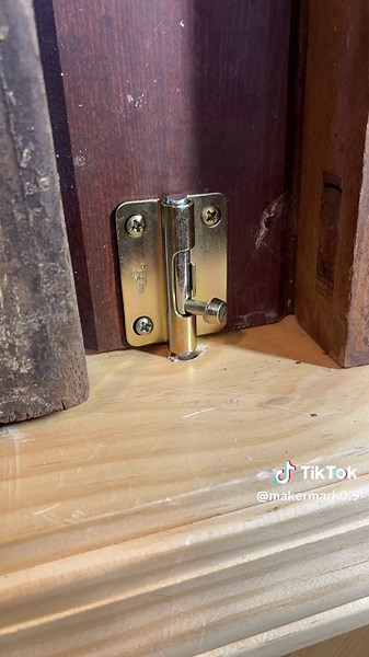 Fixing Things 101: Live Event on Barrel Bolt Installation