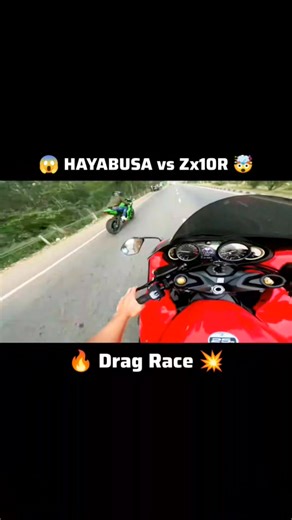 95K views · 2.3K reactions | #zx10r #vs #hayabusa #dragrace | Akash Mondal | Facebook