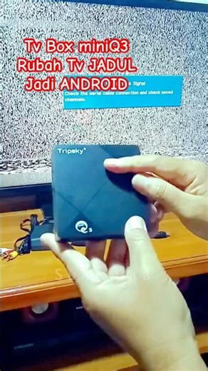 Android TV Box miniQ3 Turns an OLD SCHOOL TV into an Android