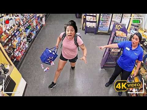 When a Shoplifter Realizes Walmart Cameras Saw Everything
