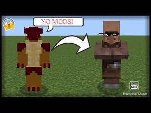 How to Morph Into ANY Mob in Minecraft... (No Mods)