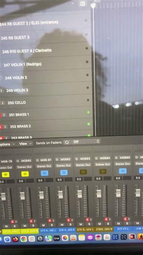 Easy… use Logic and record a few tracks…Rockin1000 live in Torino… now!!!