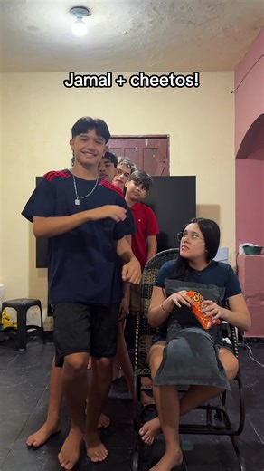 Jamal's Fun with Cheetos