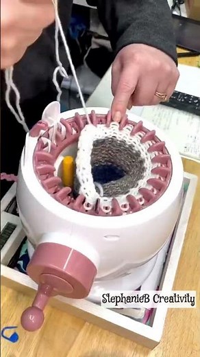 Make a Quick Bunny 🐰 on a Knitting Machine