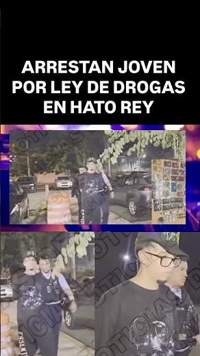 ARRESTAN A JOVEN POR VIOLACIONES A LA LEY DE SUSTANCIAS CONTROLADAS EN HATO REY