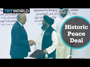 US and Taliban sign historic peace deal in Doha