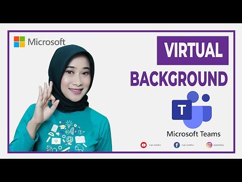Cara Menggunakan Virtual Background Microsoft Teams Meeting || Tutorial Office 365