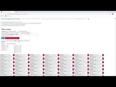 [GUIDE] How to remove Twitch followers / follow bots