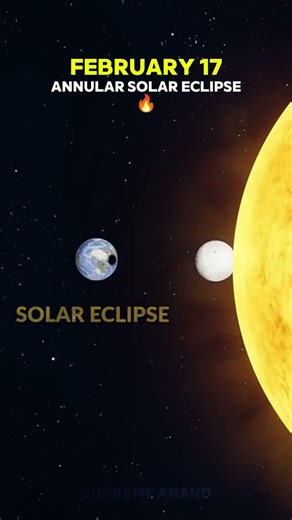 February 17: Ring of Fire Eclipse is coming! 😱🔥 #astronomy #events