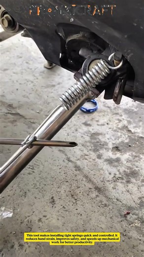 Smart Spring Installation Tool | Easy & Safe Mechanic Hack 🔧