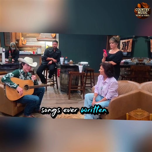 🌟 Sometimes the most powerful performances don’t happen on stage. At Toby Keith’s charity event, John Foster sat down with Tricia Keith and shared his deep admiration for the timeless song “Don’t Let the Old Man In.” With only his guitar and a quiet room, John turned the moment into a heartfelt tribute — not just to a song, but to the legacy of Toby Keith himself. 💖🎶 A reminder that music’s truest magic lives in these intimate moments of love, respect, and remembrance. 🙏✨ #JohnFoster #TobyKe