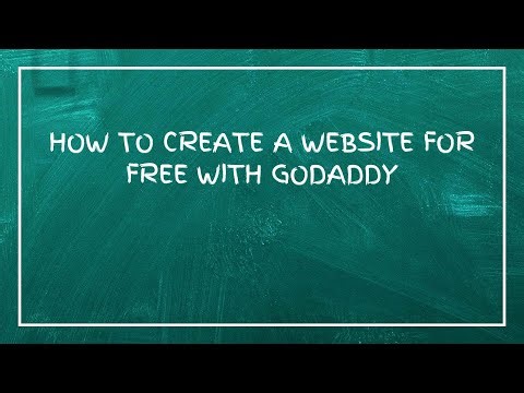How To Create a Website FOR FREE With GoDaddy