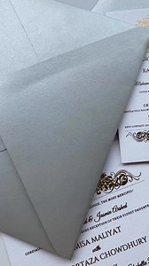 39 reactions · 13 comments | Ash and Gold wedding card. #waxmelts #waxaddict #invitationcard #weddingdresses #foryoupage #foryou #weddingcards #weddinginvitation #weddingtiktok #wedding | Save The Date | Facebook