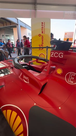 We need this! Did you have the chance to feel the power in the Shell booth at the 2023 SEMA Show? 💪🏎️💨 | The SEMA Show