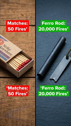Why You Need a Ferro Rod (Not Matches)