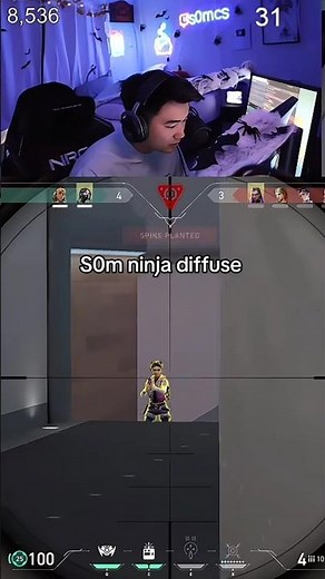 s0m ninja DIFFuse #valorant #valorantclips #nrgs0m