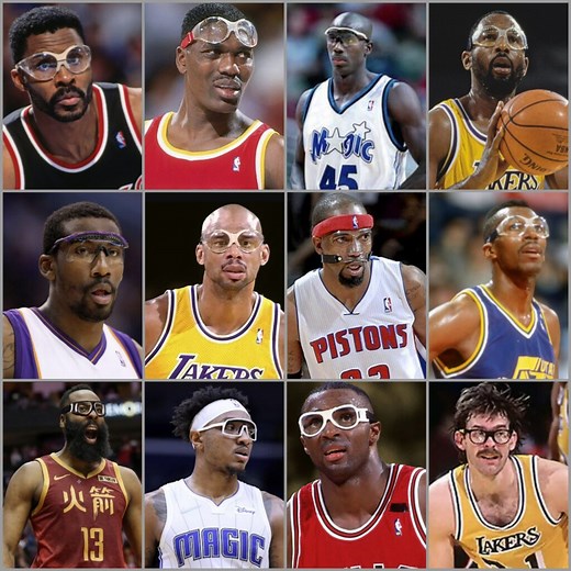 These 12 Iconic NBA Players Are Known For Their Goggles, Facemasks, and Protective Eyewear - Interbasket