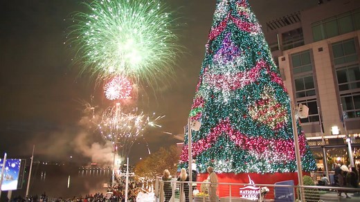28K views · 858 reactions | Bring your family and catch our nightly light show on our new 60ft animated tree. On Saturdays at 5:30pm until December 17, enjoy a spectacular fireworks display following the tree light show! #HolidaysAtTheHarbor #CapitalizeOnItAll | National Harbor | Facebook