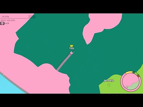 Paper.io 2 [Teams] Map Control: 100.00%