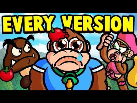 Playing EVERY version of Donkey Kong Country 3 - The Lonely Goomba