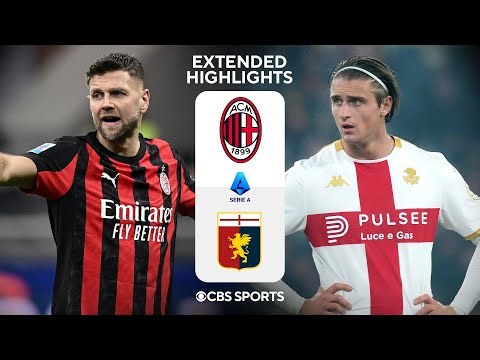 Milan vs. Genoa: Extended Highlights | Serie A | CBS Sports Golazo