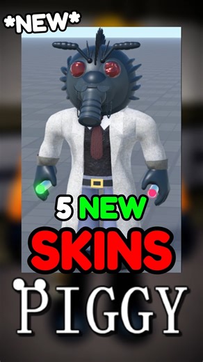 5 NEW SKINS ADDED TO PIGGY.. (New Update)
