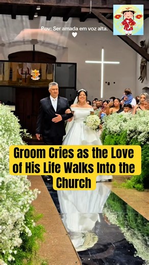Groom Cries as the Love of His Life Walks Into the Church