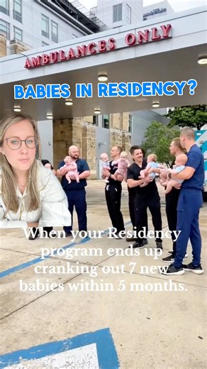 having a baby while working 80 hours a week is hard. finding a program that is supportive of parents is key! | Paging Dr. Fran