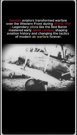 WWI German Air Force & Red Baron | Real Silent Newsreel Footage | Western Front History