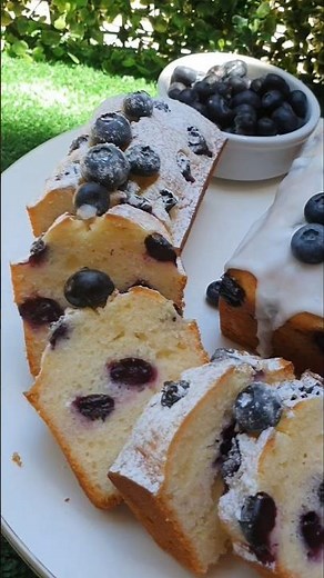 Blueberry and Lemon Pudding, Easy and Delicious Recipe