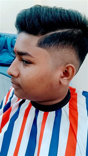 #Modern Side Part #Mid-Fade with #Sharp Line-Up ✂️💈