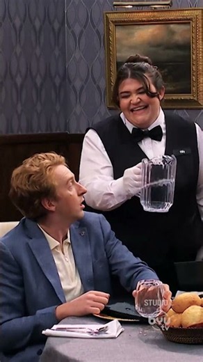 waiters may be a little too attentive