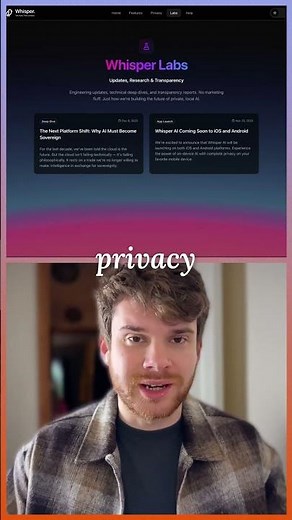 Privacy in AI: Whisper's Open Source Journey
