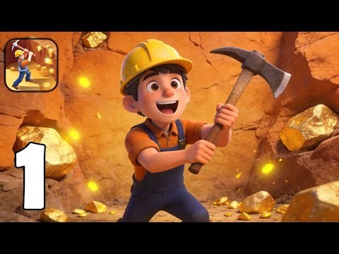 Miner GO! - Dig Deep & Collect Precious Minerals - Part 1 - Gameplay Walkthrough(iOS, Android)