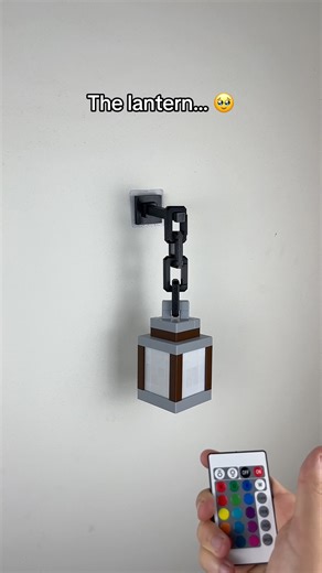 I love this minecraft lantern 🥹