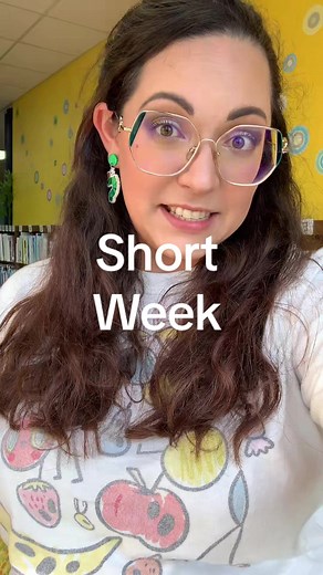 School librarian check in ♥️ #schoollibrarian #shortweek
