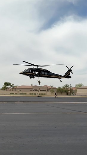 Black Hawk Fast Rope Demo #blackhawk #helicopter | Leigh Coates