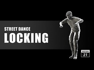 Locking | Street Dance Mocap Motion for iClone & ActorCore