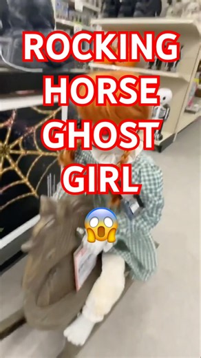 Halloween Rocking Horse Ghost Girl - 2026