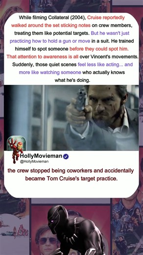 The hidden truth about Tom Cruise's Collateral training #behindthescenes #movies #shorts