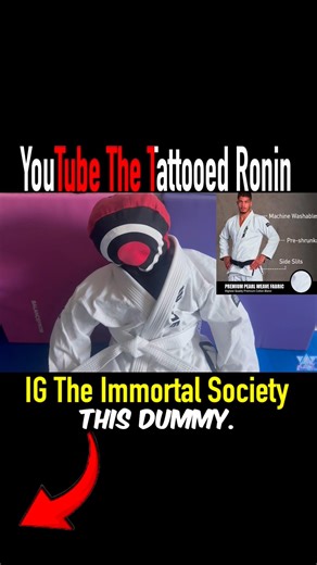 Stuffing My Grappling Dummy With Clothes