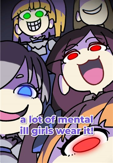 Do you like Jirai kei fashion? #art #animation #vtuberclips #fashion #jiraikei