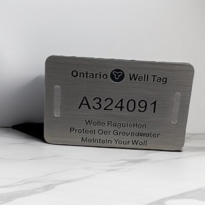 [Hot Item] Customized Metal Plaques Aluminium Nameplate Plate Sticker Logo for Machine