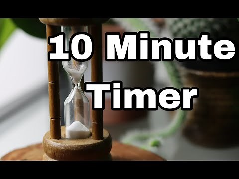 Ten Minute Sand Timer Countdown