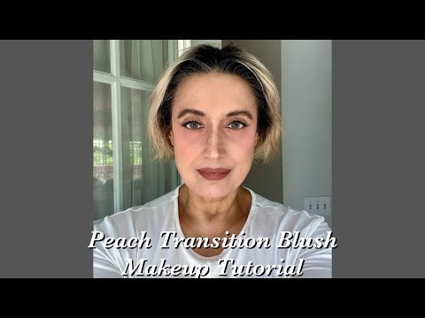Peach transition blush and new elf main stain lip marker tutorial.
