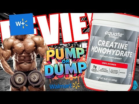 Equate CREATINE MONOHYDRATE 🔥 PUMP or DUMP Review