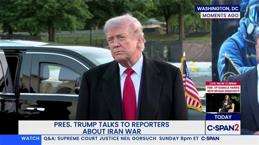 This is what President Trump told Marco: “Tell the Pope very nicely, that Iran cannot have a nuclear weapon. So when he comes to their defense, also tell the Pope that Iran killed 42,000 innocent protesters who didn't have guns, who didn't have weapons.”