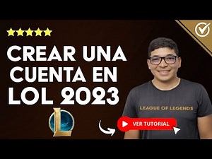 Cómo CREAR UNA CUENTA en League of Legends LOL | 🆕​ Guía para Principiantes 🆕​