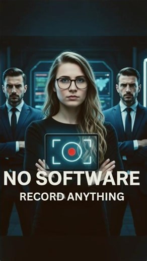 Windows ka Hidden Screen Recorder 😱 | No Software Needed! #youtubeshorts #computereducation