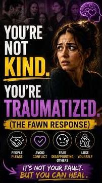 The Trauma Response That Looks Like Kindness #traumainformed #psychology